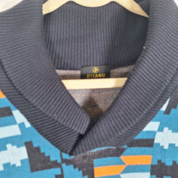 D'Yanu geometric shape sweater size XL - Picture 5 of 6